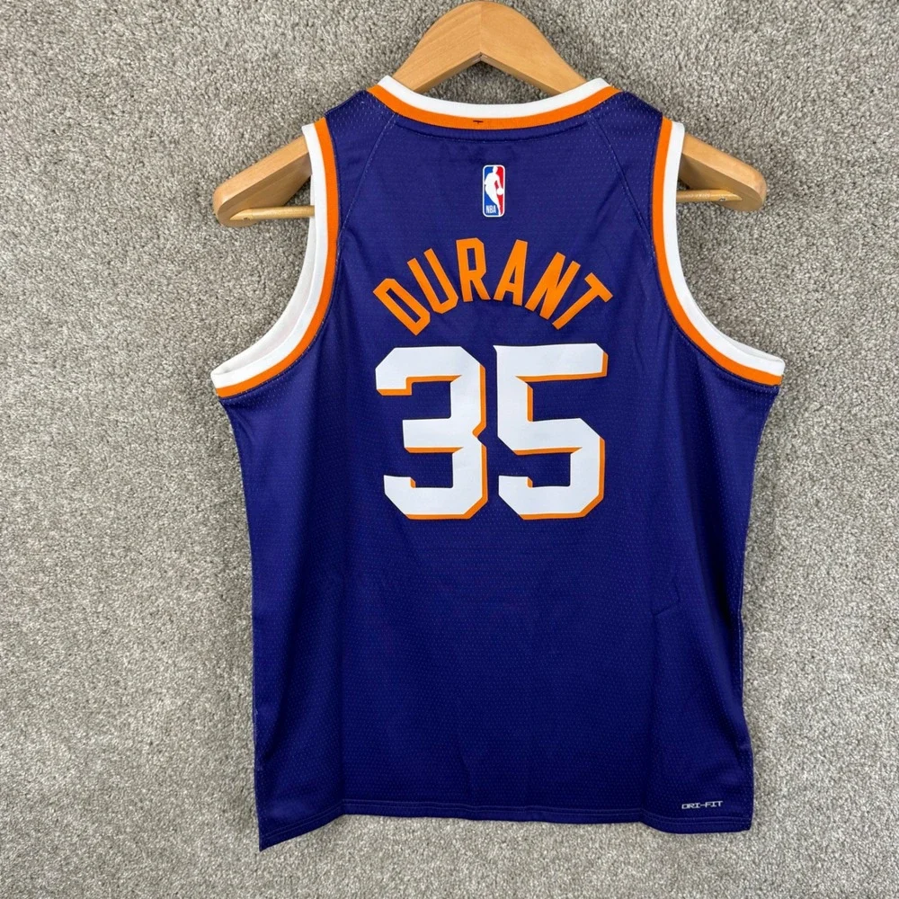 Nike Phoenix Suns Kevin Durant‎ 35 Icon Swingman Jersey Youth Large 14/16 NEW